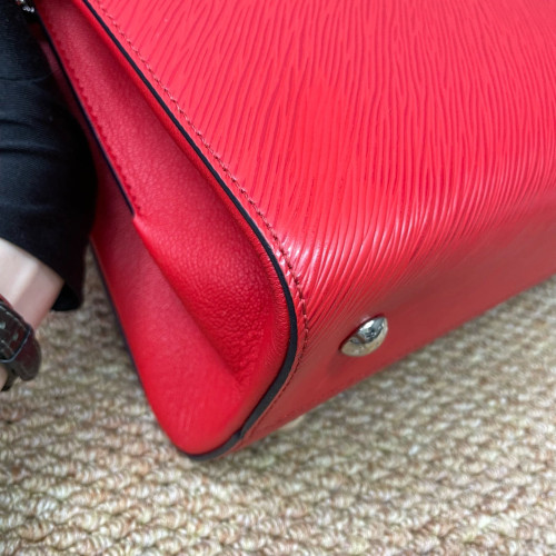 Louis Vuitton Twist Tote Epi Red