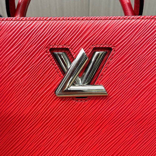 Louis Vuitton Twist Tote Epi Red