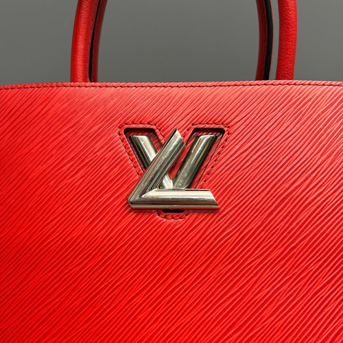 Louis Vuitton Twist Tote Epi Red