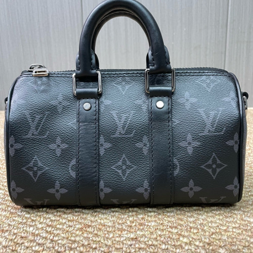 Louis Vuitton Keepall Bandouliere Xs Monogram Eclipse Black