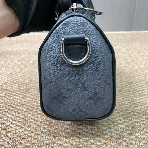 Louis Vuitton Keepall Bandouliere Xs Monogram Eclipse Black