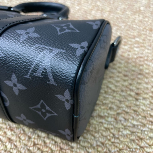 Louis Vuitton Keepall Bandouliere Xs Monogram Eclipse Black