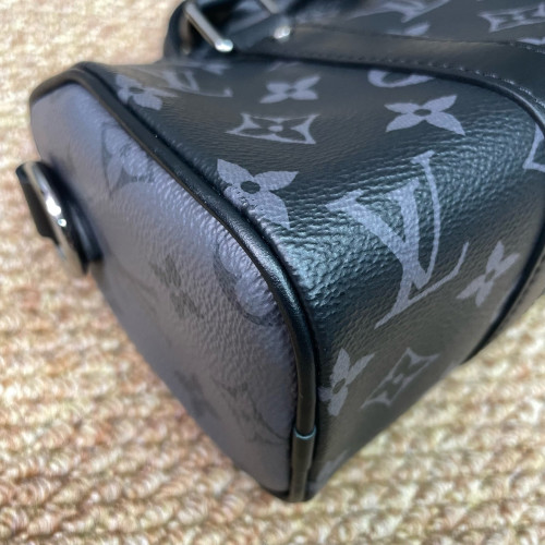 Louis Vuitton Keepall Bandouliere Xs Monogram Eclipse Black