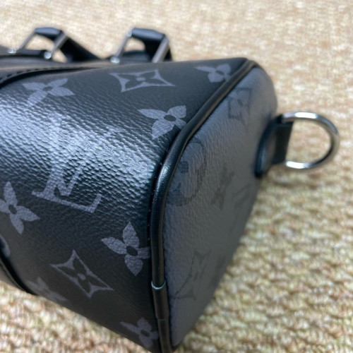Louis Vuitton Keepall Bandouliere Xs Monogram Eclipse Black