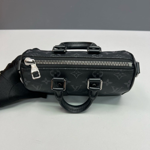 Louis Vuitton Keepall Bandouliere Xs Monogram Eclipse Black