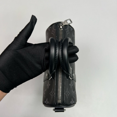 Louis Vuitton Keepall Bandouliere Xs Monogram Eclipse Black