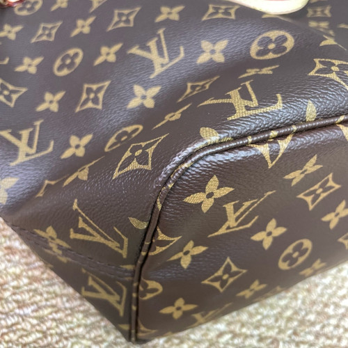 Louis Vuitton Neverfull MM Monogram Brown