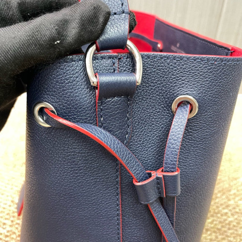 Louis Vuitton Lockme Bucket Cuir Dark Blue