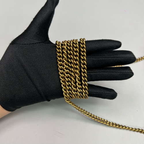 Gucci Super Mini GG Marmont Calfskin Black