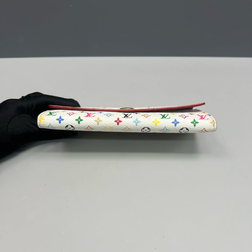 Louis Vuitton Sarah Wallet Monogram Multicolor White