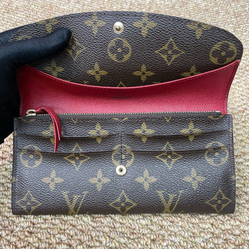 Louis Vuitton Emilie Wallet Monogram Brown