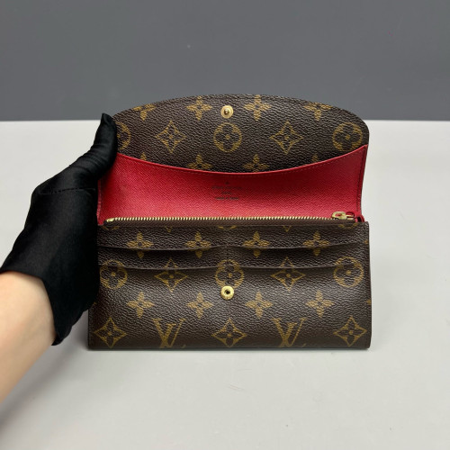 Louis Vuitton Emilie Wallet Monogram Brown