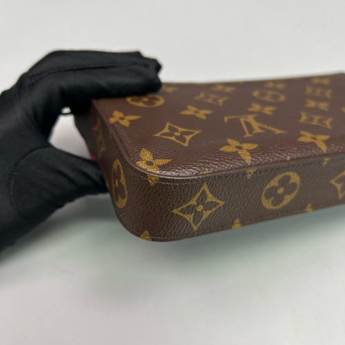 Louis Vuitton Pochette Felicie Chain Wallet Monogram Brown Louis Vuitton Pochette Felicie Chain Wallet Monogram Brown