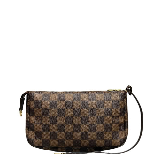 Louis Vuitton Pochette Accessories Damier Ebene Brown