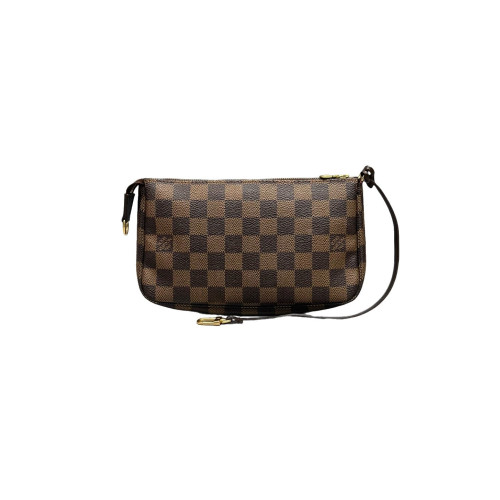 Louis Vuitton Pochette Accessories Damier Ebene Brown