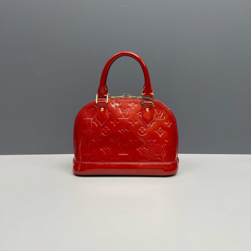 Louis Vuitton Alma BB Vernis Red