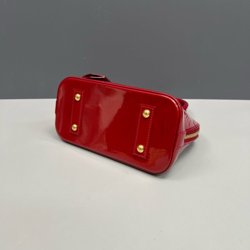 Louis Vuitton Alma BB Vernis Red
