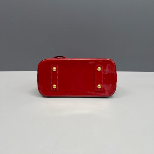 Louis Vuitton Alma BB Vernis Red