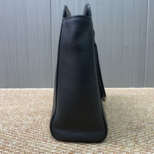 Prada Tote Bag Calfskin Black