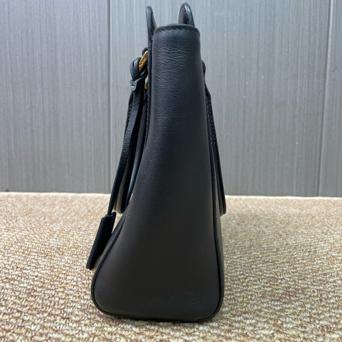 Prada Tote Bag Calfskin Black