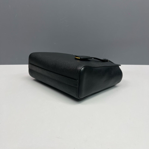 Prada Tote Bag Calfskin Black