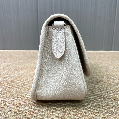 Louis Vuitton Buci Shoulder Bag Epi Beige Mystic White