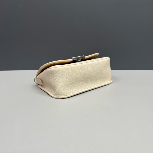 Louis Vuitton Buci Shoulder Bag Epi Beige Mystic White