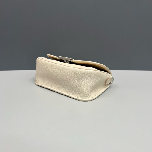 Louis Vuitton Buci Shoulder Bag Epi Beige Mystic White