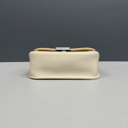 Louis Vuitton Buci Shoulder Bag Epi Beige Mystic White