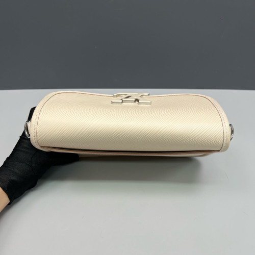 Louis Vuitton Buci Shoulder Bag Epi Beige Mystic White
