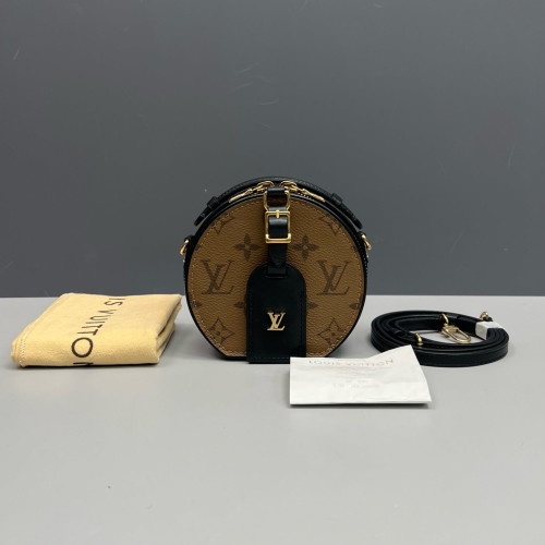Louis Vuitton Mini Boite Chapeau Monogram Brown Black