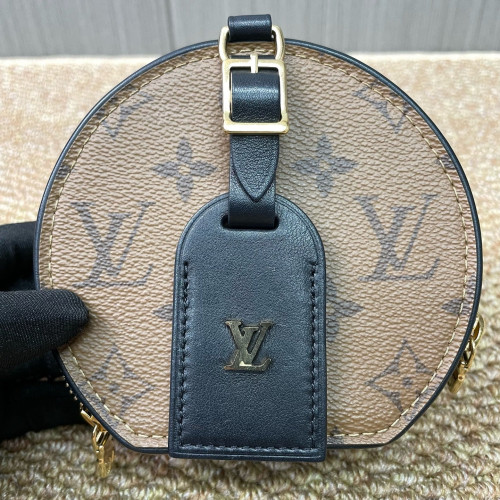 Louis Vuitton Mini Boite Chapeau Monogram Brown Black