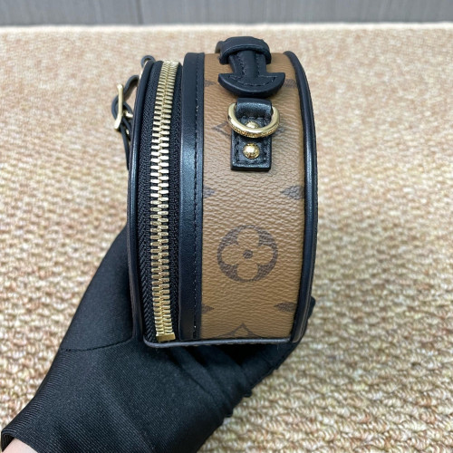Louis Vuitton Mini Boite Chapeau Monogram Brown Black