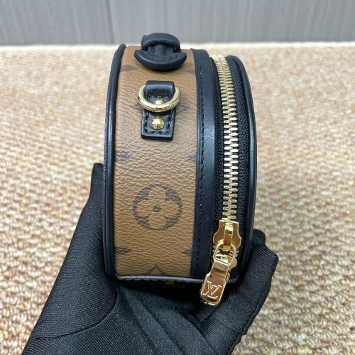 Louis Vuitton Mini Boite Chapeau Monogram Brown Black