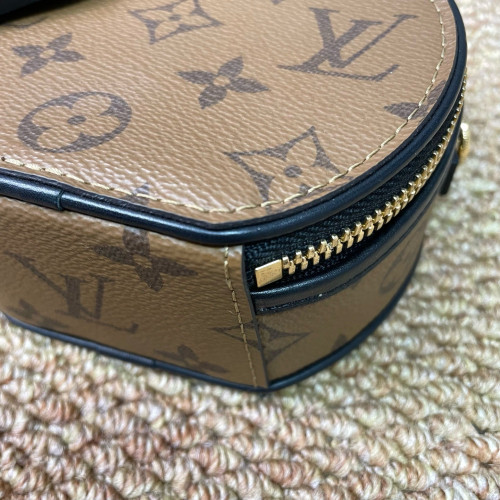 Louis Vuitton Mini Boite Chapeau Monogram Brown Black