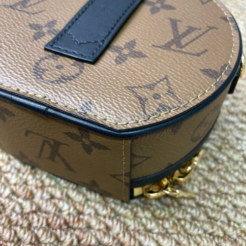 Louis Vuitton Mini Boite Chapeau Monogram Brown Black