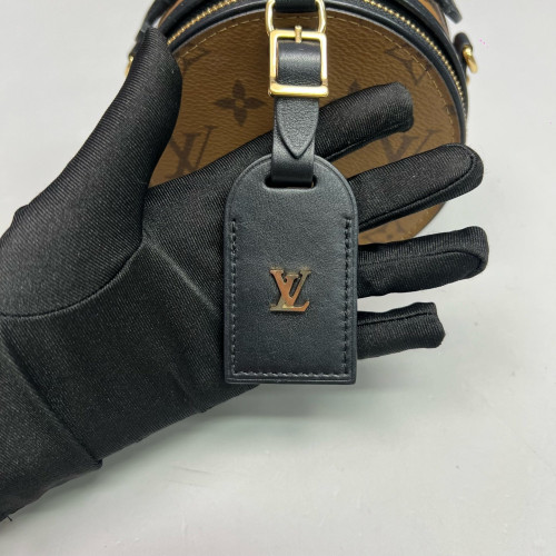 Louis Vuitton Mini Boite Chapeau Monogram Brown Black