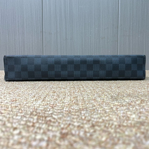 Louis Vuitton Porte Documents Jour Damier Cobalt Black