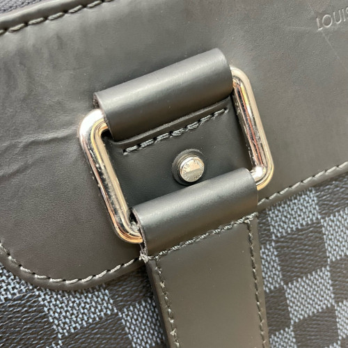 Louis Vuitton Porte Documents Jour Damier Cobalt Black