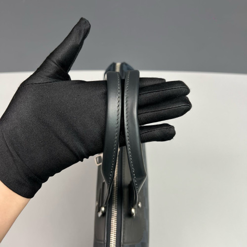 Louis Vuitton Porte Documents Jour Damier Cobalt Black