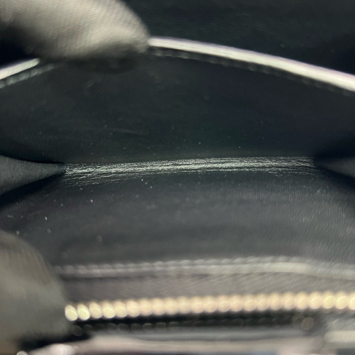 Chanel Quilted Compact Wallet Patent Calfskin Black Chanel Quilted Compact Wallet Patent Calfskin Black
