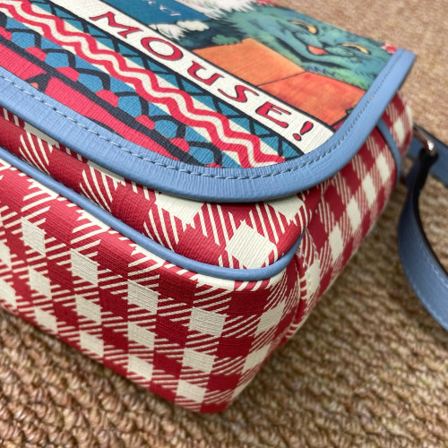 Gucci Messenger Calfskin Red