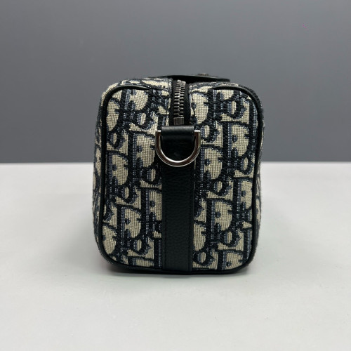 Dior Crossbody Bag Oblique Blue Beige Black