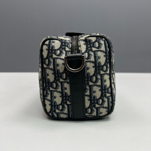 Dior Crossbody Bag Oblique Blue Beige Black