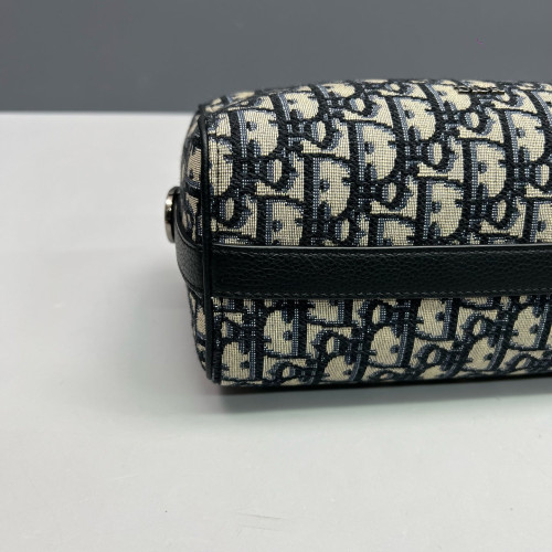 Dior Crossbody Bag Oblique Blue Beige Black