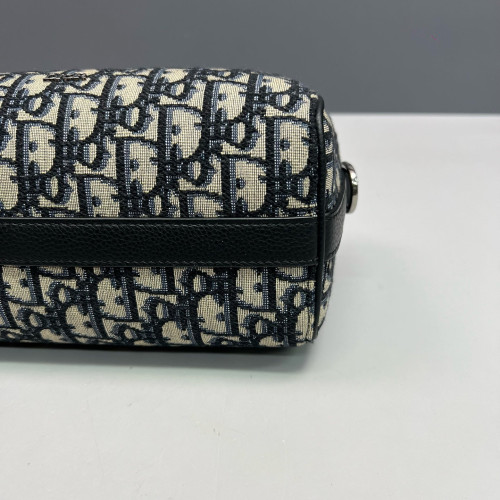 Dior Crossbody Bag Oblique Blue Beige Black