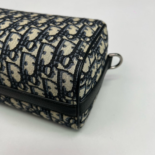Dior Crossbody Bag Oblique Blue Beige Black
