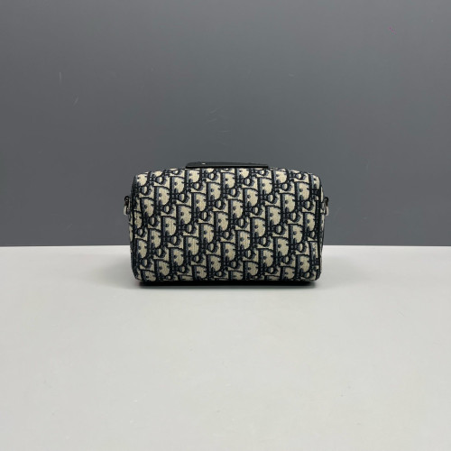 Dior Crossbody Bag Oblique Blue Beige Black
