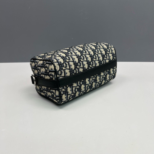 Dior Crossbody Bag Oblique Blue Beige Black