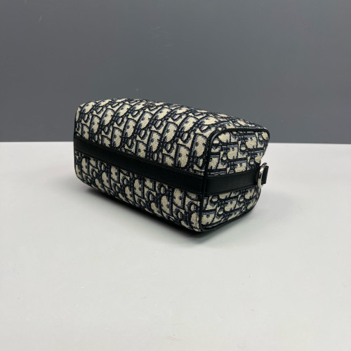 Dior Crossbody Bag Oblique Blue Beige Black